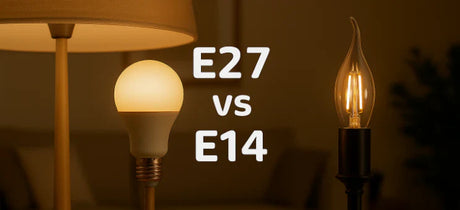 e27 en e14 lampen