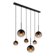 Hanglamp HALLIE 91.0 cm 3-lichts Zwart