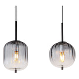 Hanglamp ATTILA 110.0 cm 4-lichts Zwart