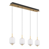 Hanglamp EWALD 13.5 cm 1-lichts Messing