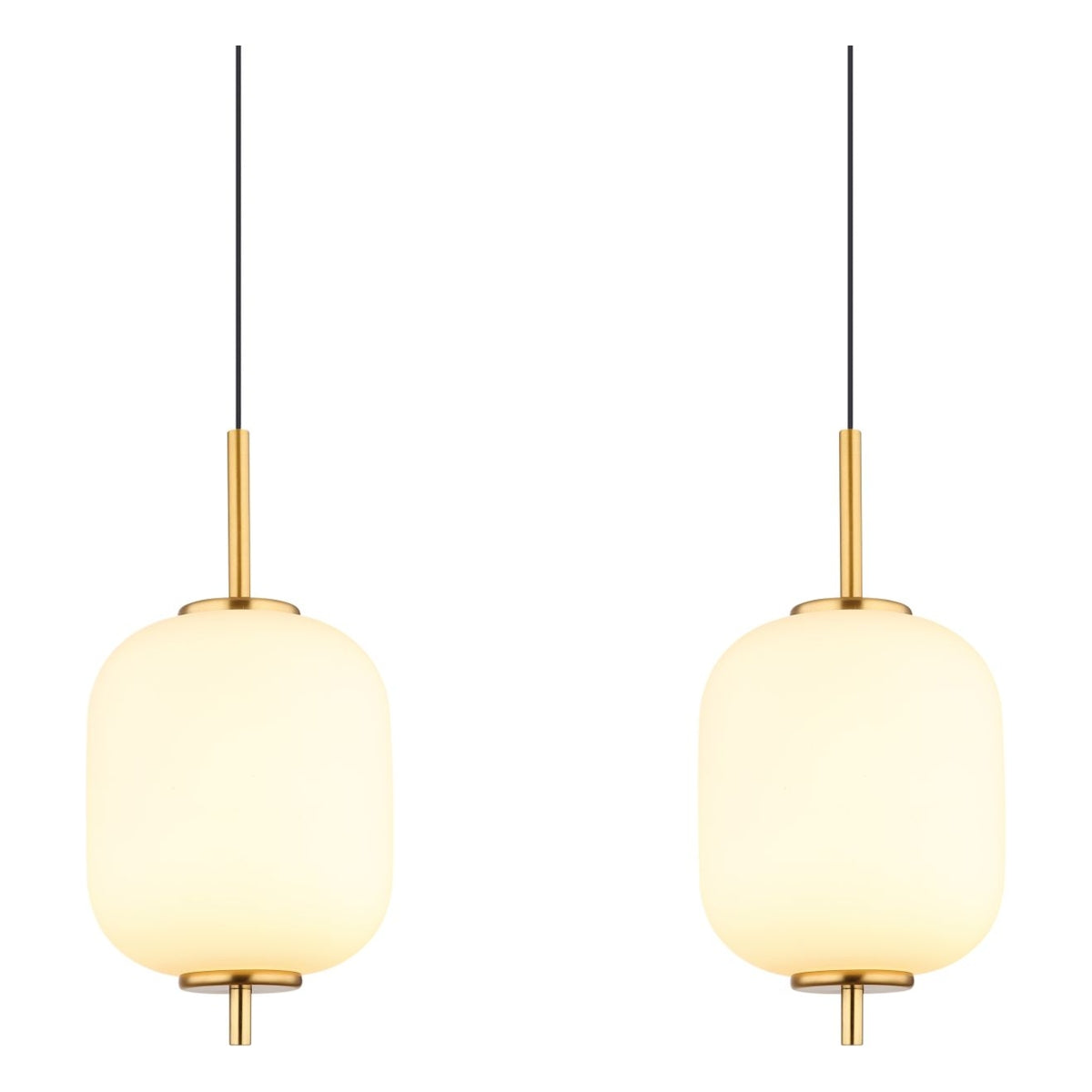 Hanglamp EWALD 13.5 cm 1-lichts Messing