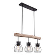 Hanglamp MINA 13.6 cm 3-lichts Zwart