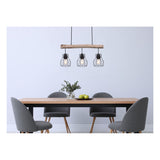 Hanglamp MINA 13.6 cm 3-lichts Zwart