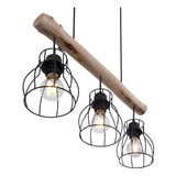 Hanglamp MINA 13.6 cm 3-lichts Zwart