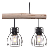 Hanglamp MINA 13.6 cm 3-lichts Zwart
