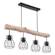 Hanglamp MINA 13.6 cm 4-lichts Zwart