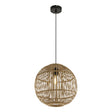 Hanglamp HILDEGARD 30.0 cm 1-lichts Bamboe