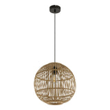 Hanglamp HILDEGARD 30.0 cm 1-lichts Bamboe