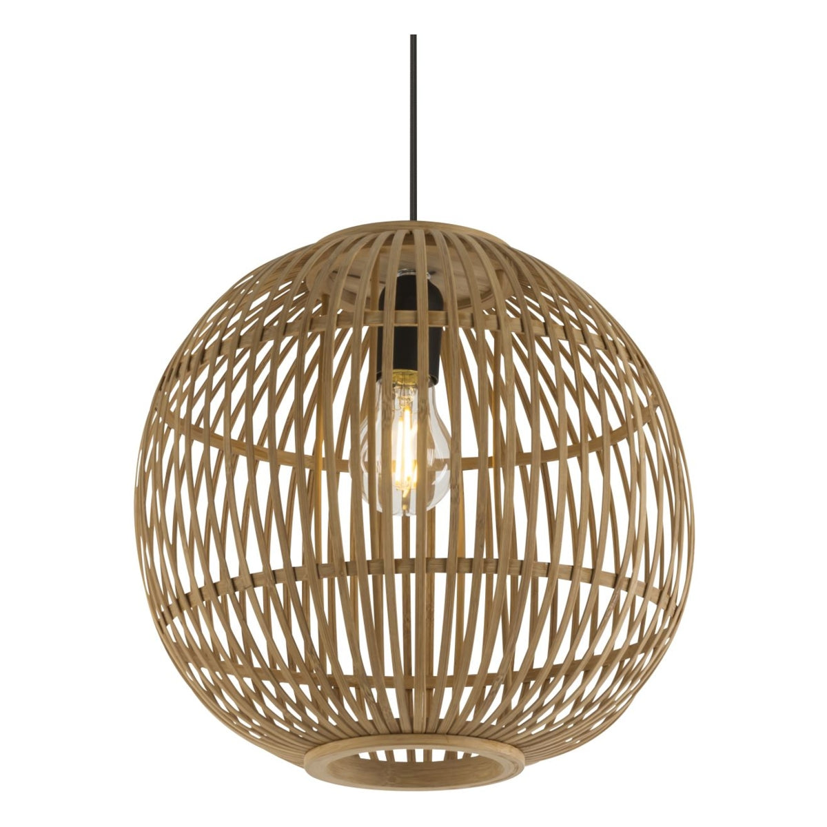 Hanglamp HILDEGARD 30.0 cm 1-lichts Bamboe