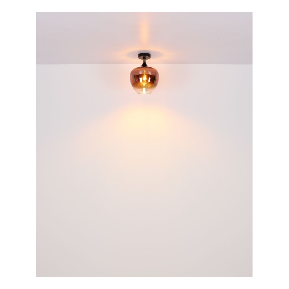 Hanglamp MAXY 105.0 cm 8-lichts Zwart