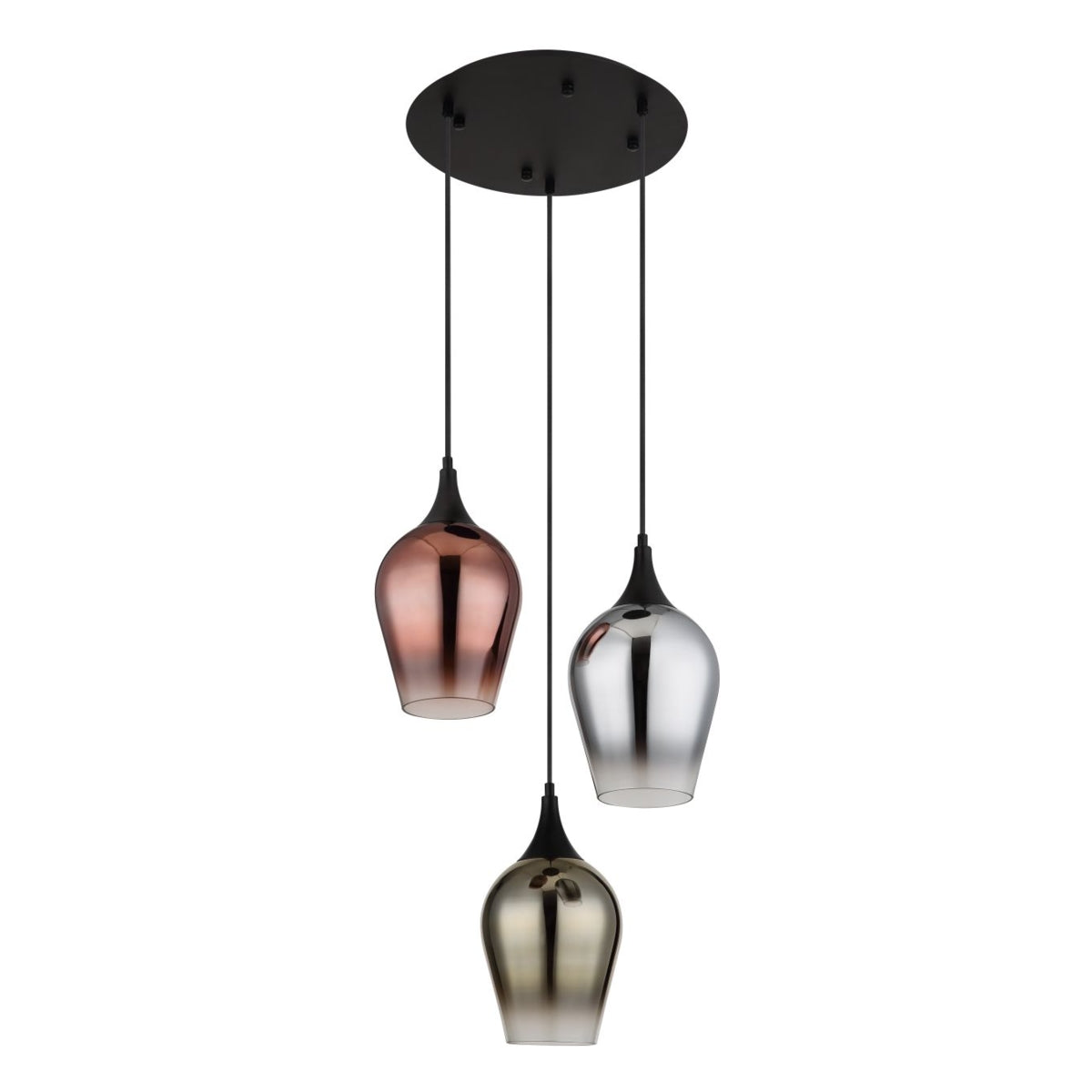 Hanglamp LAVUS nan cm 3-lichts Metaal