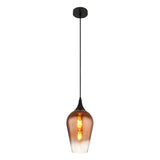 Hanglamp LAVUS 18.0 cm 1-lichts Zwart