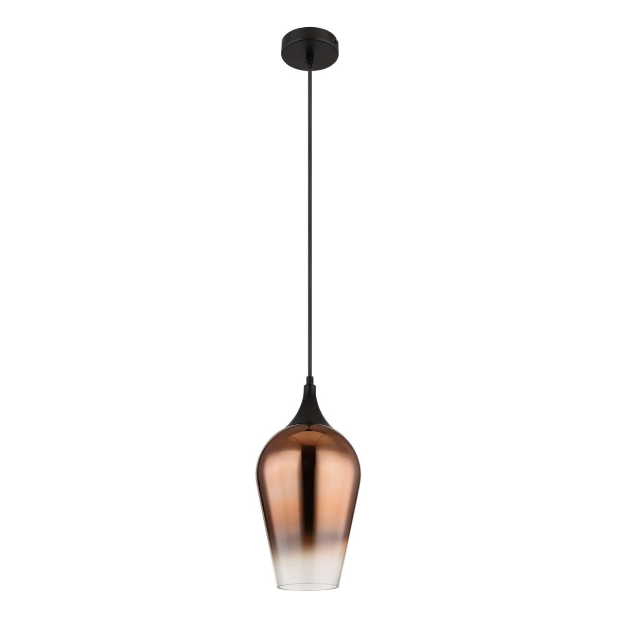 Hanglamp LAVUS 18.0 cm 1-lichts Zwart