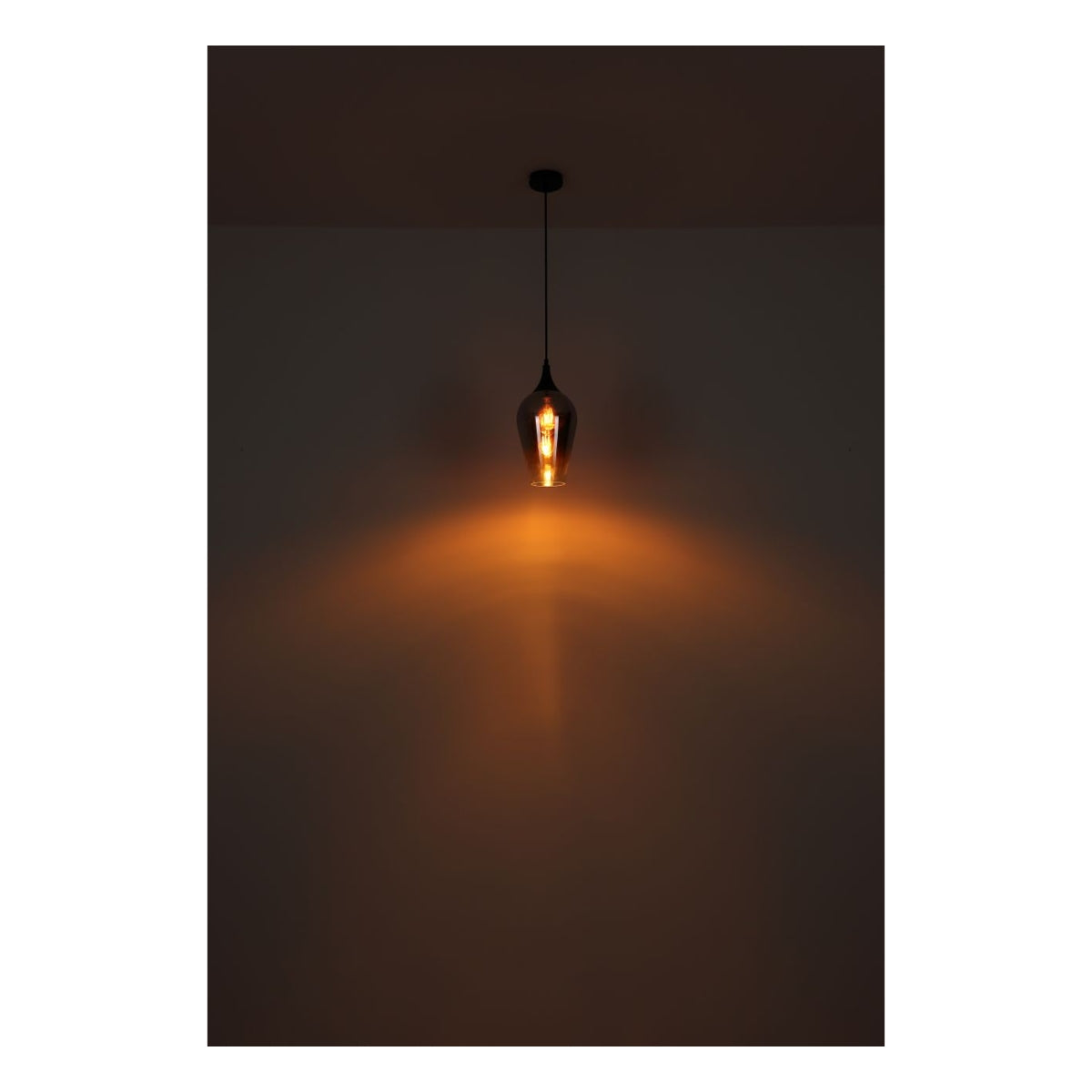 Hanglamp LAVUS 18.0 cm 1-lichts Zwart