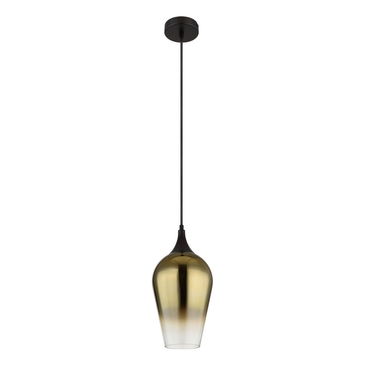 Hanglamp LAVUS 18.0 cm 1-lichts Zwart