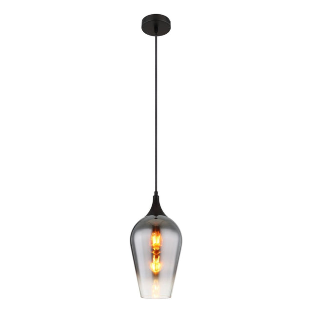 Hanglamp LAVUS 18.0 cm 1-lichts Zwart