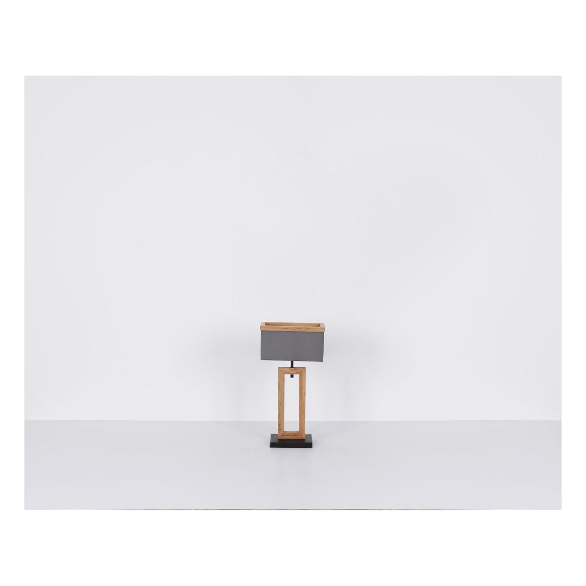 Tafellamp OSSI Matt zwart E27 Metaal ø15.0cm H:55.0cm