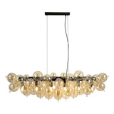 Hanglamp UDO 103.0 cm 6-lichts Zwart