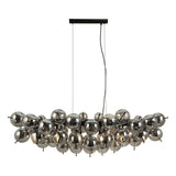 Hanglamp UDO 103.0 cm 6-lichts Zwart