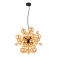 Hanglamp UDO nan cm 6-lichts Zwart