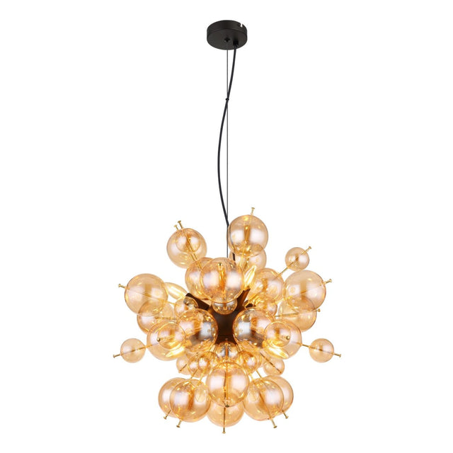 Hanglamp UDO nan cm 6-lichts Zwart
