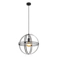 Hanglamp TAMARA 40.0 cm 1-lichts Zwart