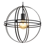Hanglamp TAMARA 40.0 cm 1-lichts Zwart