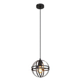 Hanglamp TAMARA 20.0 cm 1-lichts Zwart