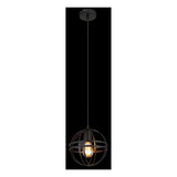 Hanglamp TAMARA 20.0 cm 1-lichts Zwart