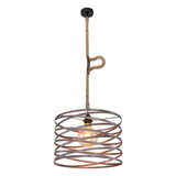 Hanglamp MARCO 40.0 cm 1-lichts Zwart