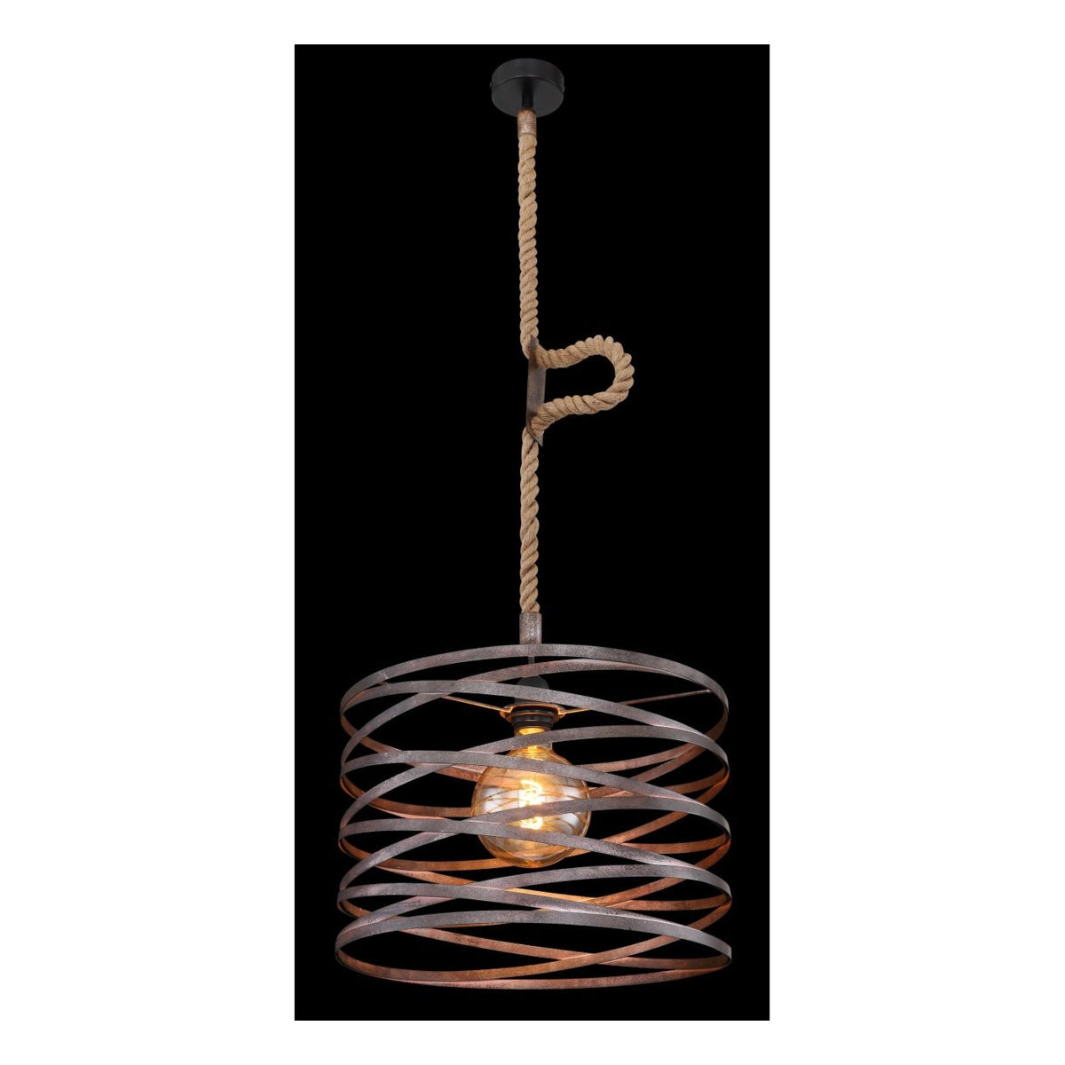 Hanglamp MARCO 40.0 cm 1-lichts Zwart
