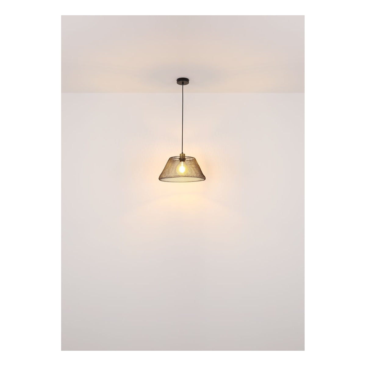 Hanglamp BAKU 20.0 cm 3-lichts Zwart