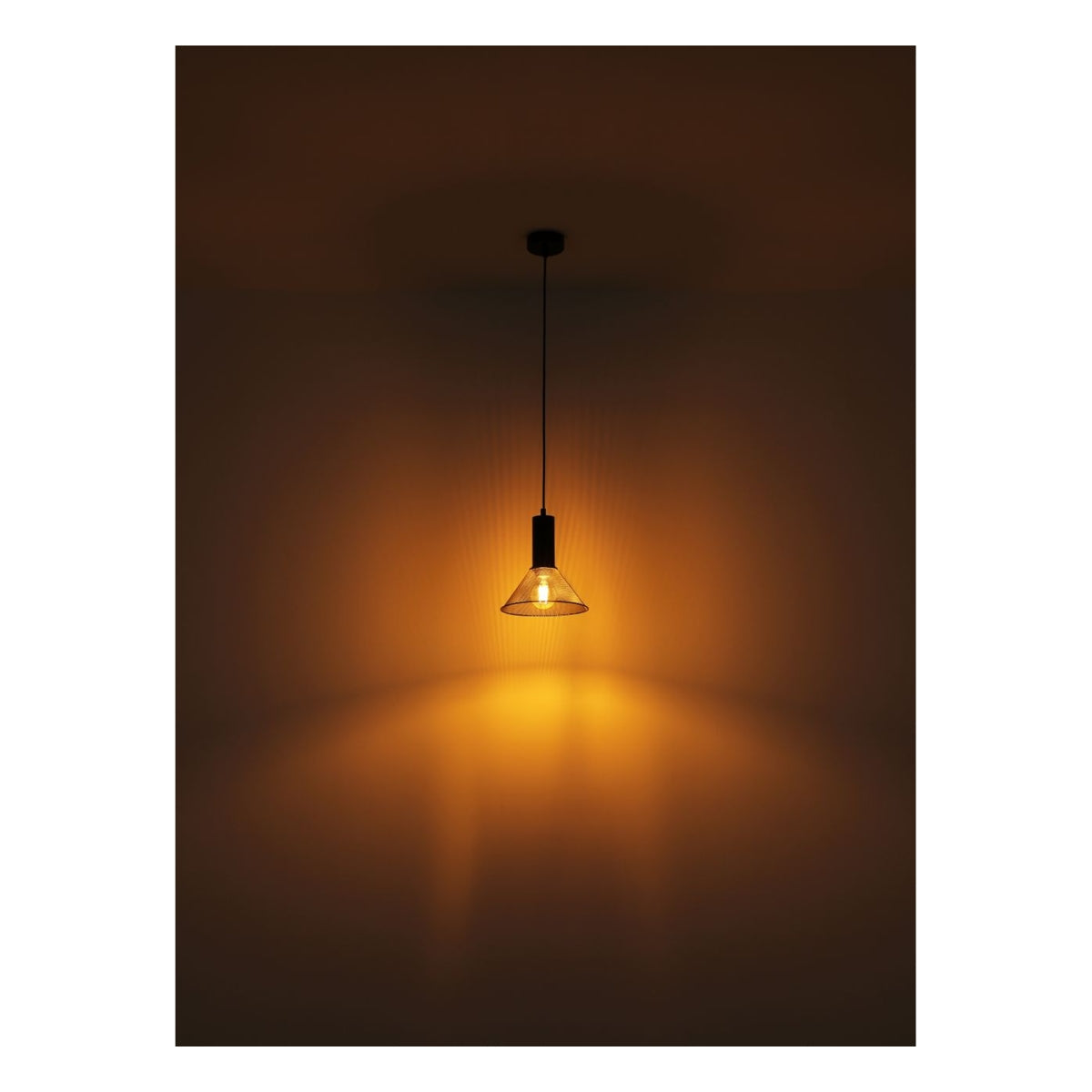 Hanglamp JEDD 10.0 cm 1-lichts Zwart