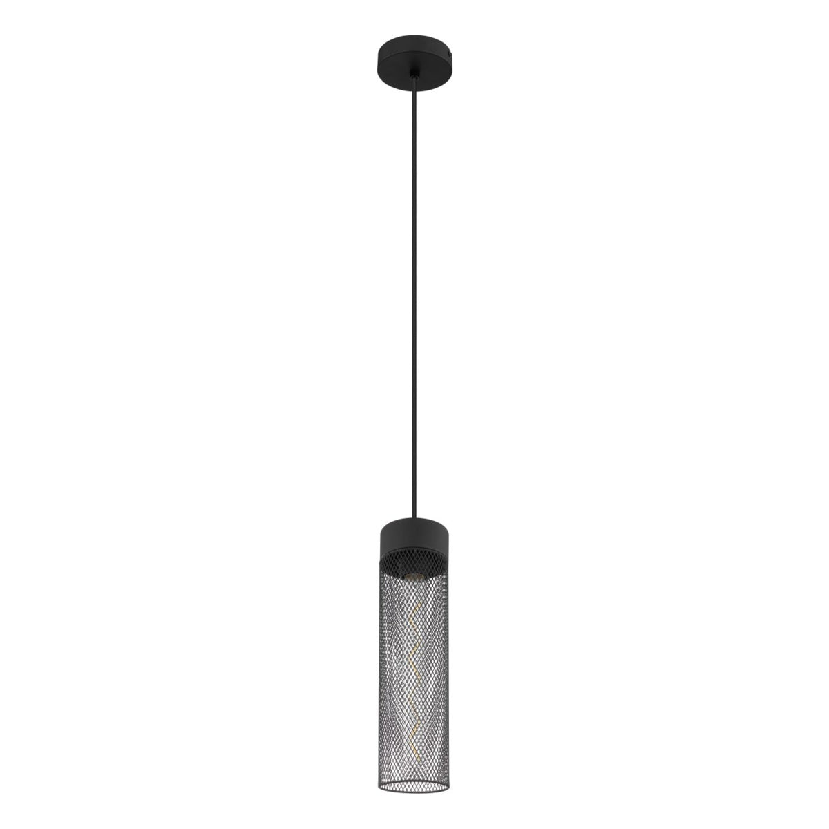 Hanglamp HANS 9.5 cm 1-lichts Zwart