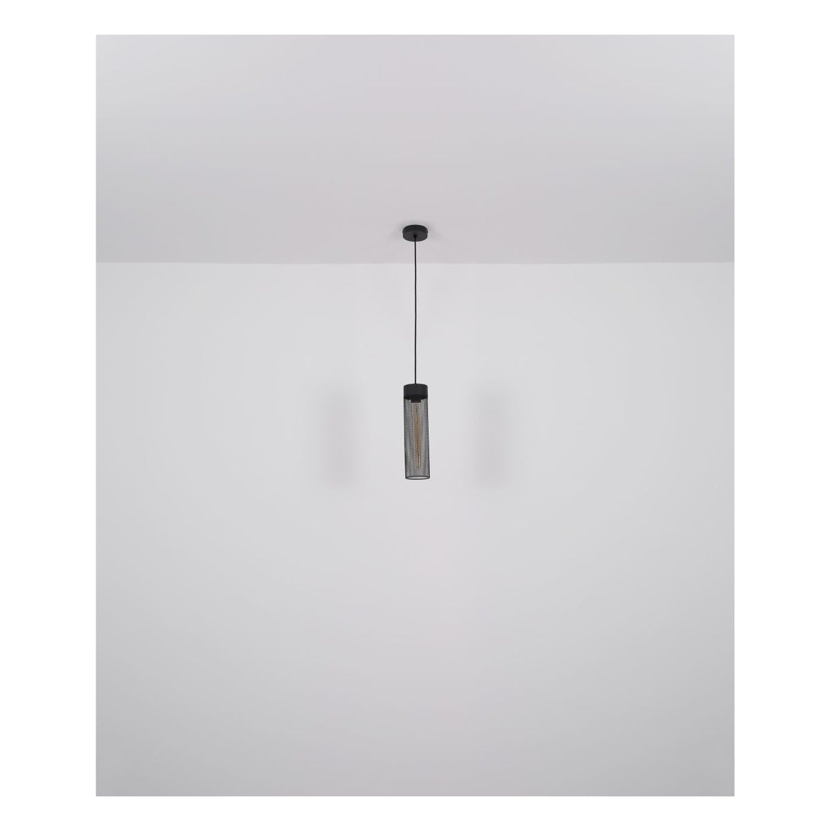 Hanglamp HANS 9.5 cm 1-lichts Zwart