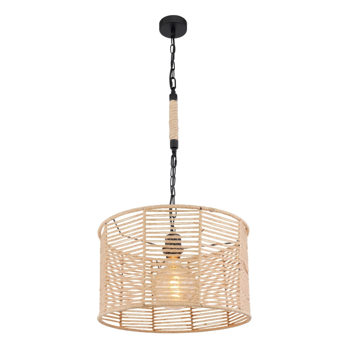 Hanglamp HALIA 40.0 cm 1-lichts Zwart