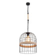 Hanglamp HALIA 35.0 cm 1-lichts Zwart