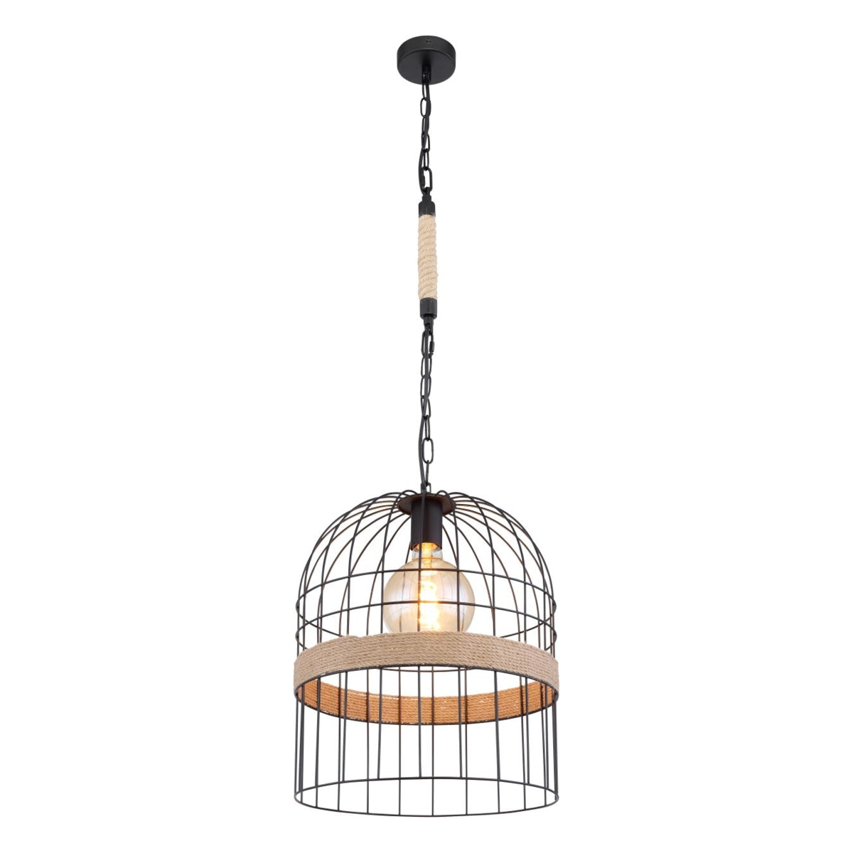 Hanglamp HALIA 35.0 cm 1-lichts Zwart