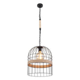 Hanglamp HALIA 35.0 cm 1-lichts Zwart