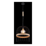 Hanglamp HALIA 35.0 cm 1-lichts Zwart