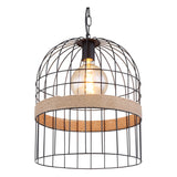 Hanglamp HALIA 35.0 cm 1-lichts Zwart