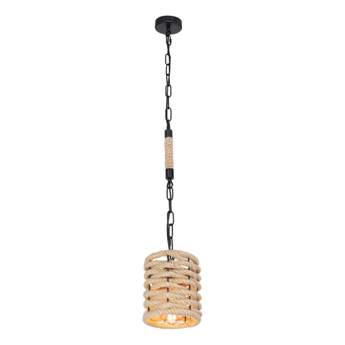 Hanglamp HALIA 16.5 cm 1-lichts Zwart