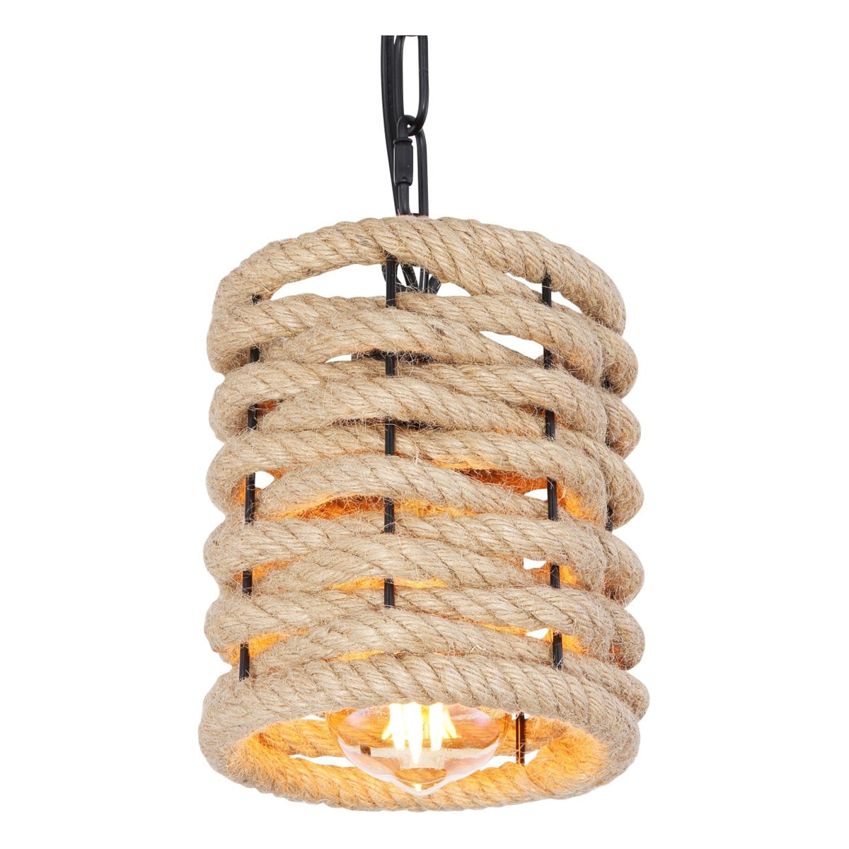 Hanglamp HALIA 16.5 cm 1-lichts Zwart