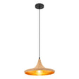 Hanglamp LUDMILLA 36.5 cm 1-lichts Zwart