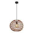 Hanglamp SENNI 39.0 cm 1-lichts Zwart