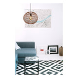 Hanglamp SENNI 39.0 cm 1-lichts Zwart