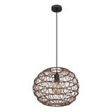 Hanglamp SENNI 39.0 cm 1-lichts Zwart