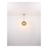 Hanglamp SENNI 39.0 cm 1-lichts Zwart