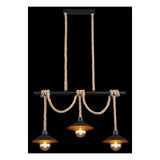Hanglamp DIANA 22.0 cm 3-lichts Zwart