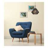 Hanglamp HOUDINI 35.0 cm 1-lichts Zwart